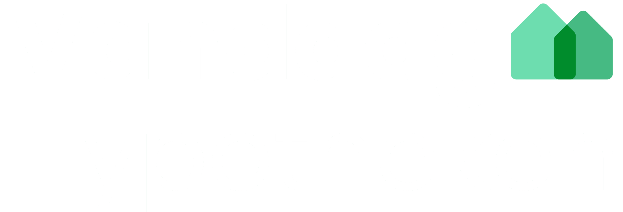 Vandaag Hypotheken Logo - Wit (long)